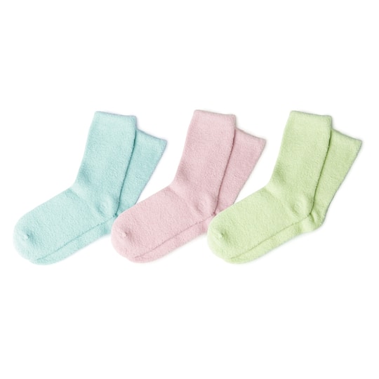 Assorted Lemon Lavender You Had Me at Aloe Super Soft Spa Socks, 1pc.
